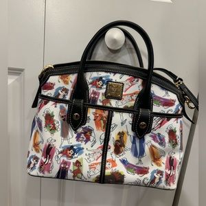 Dooney & Bourke Disney Ink and Paint Satchel